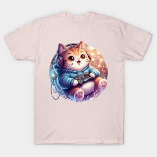 Gamer cat T-Shirt